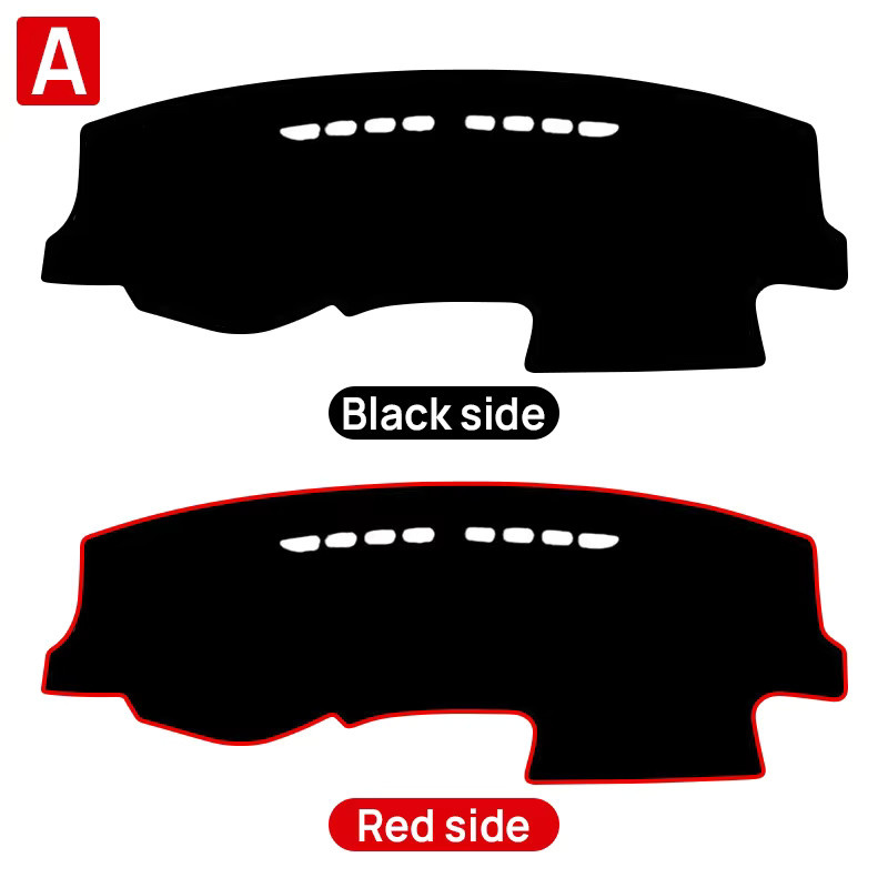 YaLumei Auto Dashboard Abdeckung Matte in Schwarz für Volkswagen VW Golf 6 MK6 UV-Schutz Anti-Reflexion Zubehör - Bild 3