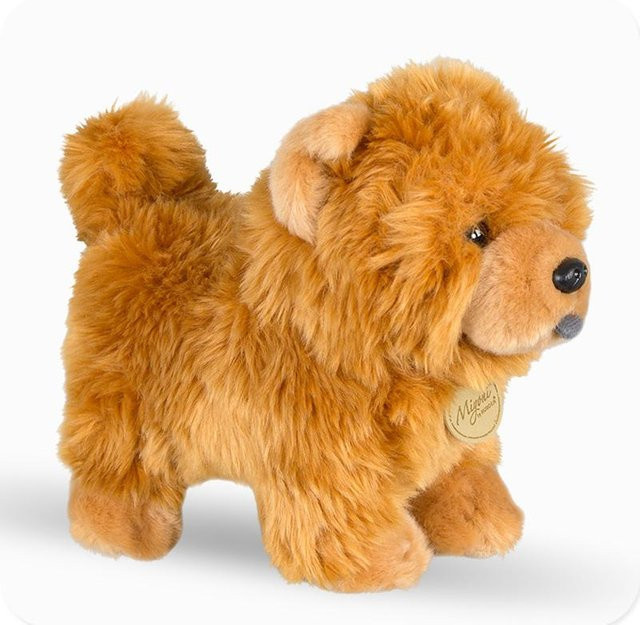 Binchi Keji Travel Chow Chow Puppe, Stofftier, 25 cm, orange, ab 12 Jahre - Bild 1