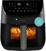 Medion Heißluftfritteuse Life X20 MD 13060 XL in Schwarz mit Digitaldisplay und App-Steuerung - Bild 1