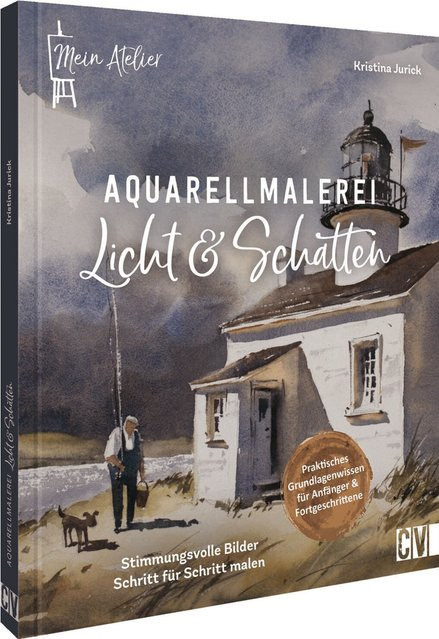 Aquarellmalerei Licht & Schatten von Kristina Jurick, deutsch - Bild 1