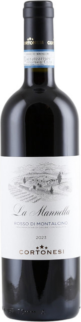 Cortonesi La Mannella Rosso di Montalcino, Sangiovese, trocken, Rotwein, 2023, 0,75 l - Bild 1