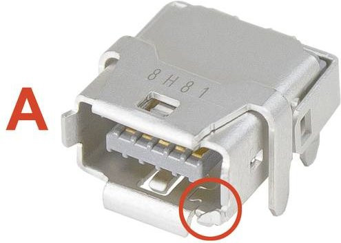 HARTING Leiterplattensteckverbinder aus Messing in Grau, 8 Polstellen - Bild 1