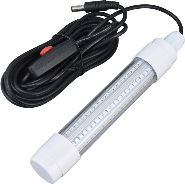 KaiSai Fischereilicht mit 126 LED, 1000lm, IP68 wasserdicht, 13W, Schwarz - Bild 1