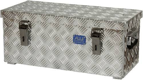 Alutec Riffelblechbox aus Aluminium in Silber, Volumen: 37 l, L x B x H: 62,2 x 27,5 x 27,0 cm - Bild 1
