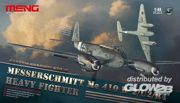 MENG Models Messerschmitt Me 410B-2/U2/R4 Heavy Fighter, Modellfahrzeug, 1:48, ab 14 Jahren - Bild 1