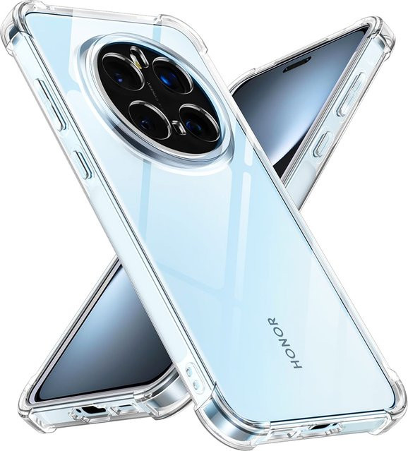 Transparente Silikon-TPU Handyhülle für Honor X9, X9A, X9B, X9C und X9c Smart, stoßfest - Bild 1