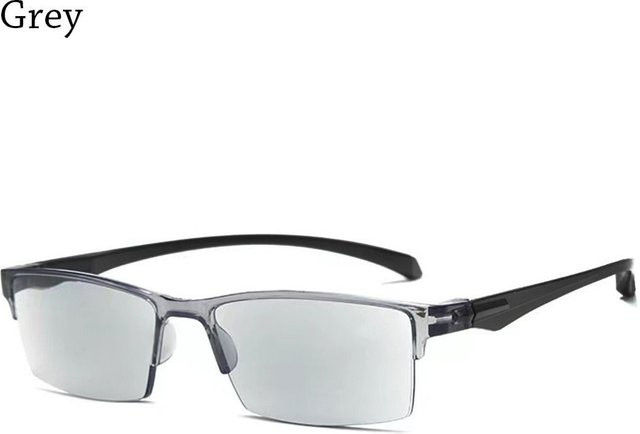 Smartglasses Autofokus Power Zoom, Unisex, halbrandig, grau, Kunststoff - Bild 1