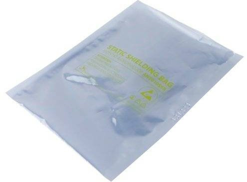 Antistat 010-0060 ESD-Beutel, transparent/silver, 100 Stück, B: 45,7 cm, L: 61,0 cm - Bild 1