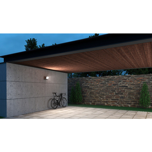 STEINEL LED-Strahler XLED ONE XL S Floodlight in Weiss mit Bewegungsmelder und Dämmerungssensor - Bild 1