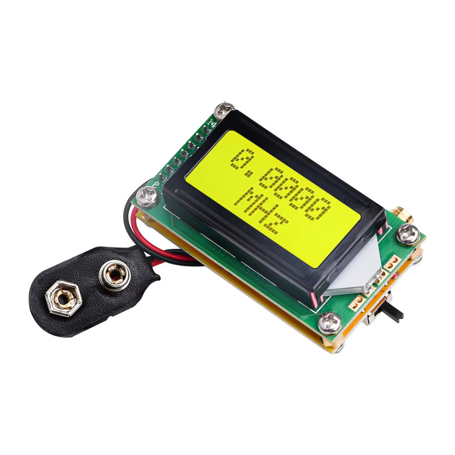 Aideepen Frequenzzähler-Testermodul RF1-500 MHz mit 100-Auflösung und Hintergrundbeleuchtung für Amateurfunk - Bild 2