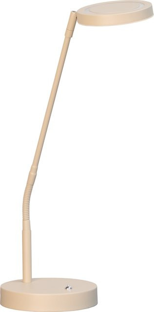 Tischleuchte SORENTO von FISCHER & HONSEL in Beige, dimmbare LED Schreibtischleuchte aus Metall für Wohnräume und Schlafzimmer - Bild 1