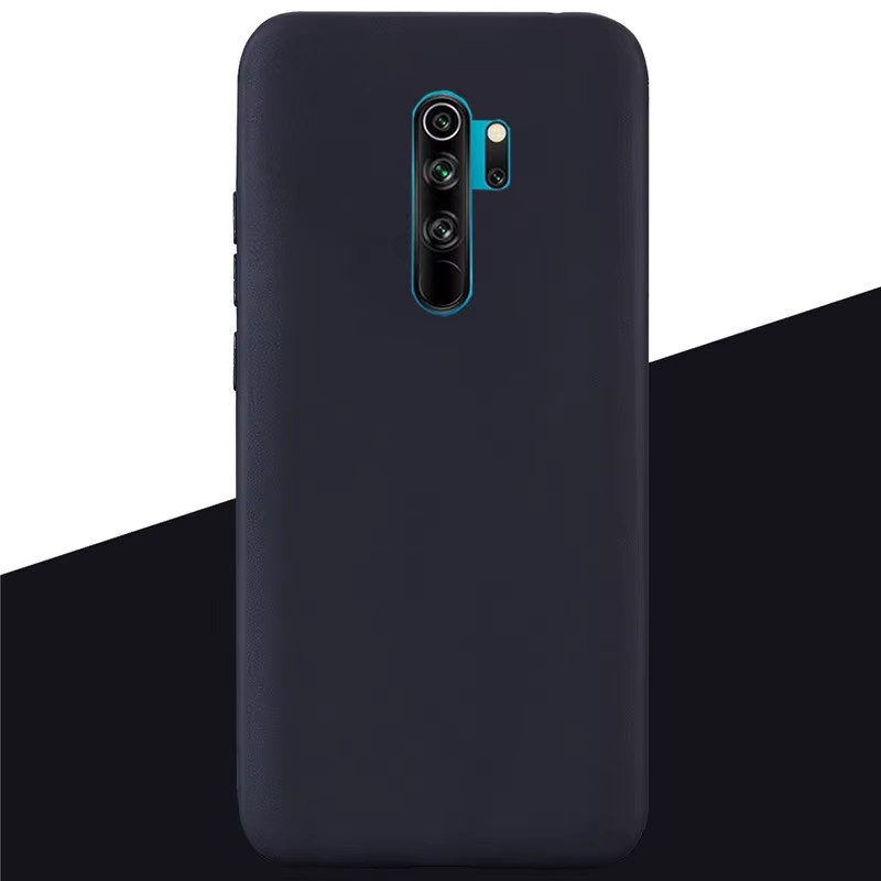 Schutzhülle aus weichem Silikon TPU für Xiaomi Redmi Note 8 Pro und Redmi Note 8t in Schwarz - Bild 2