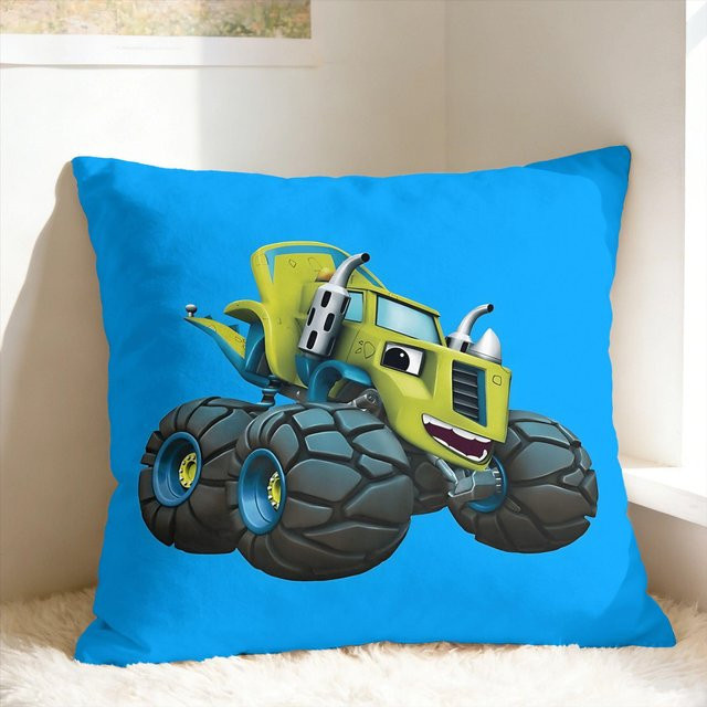 JMG Clothing Kissenbezug B-Blaze und die Monster M-Maschinen Retro Design, Mehrfarbig, B/B: 50 x 50 cm - Bild 1