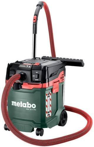 Metabo ASA 30 H PC Nass-/Trockensauger in Grün, 1200W, 30l, Staubklasse H zertifiziert, antistatisch - Bild 1