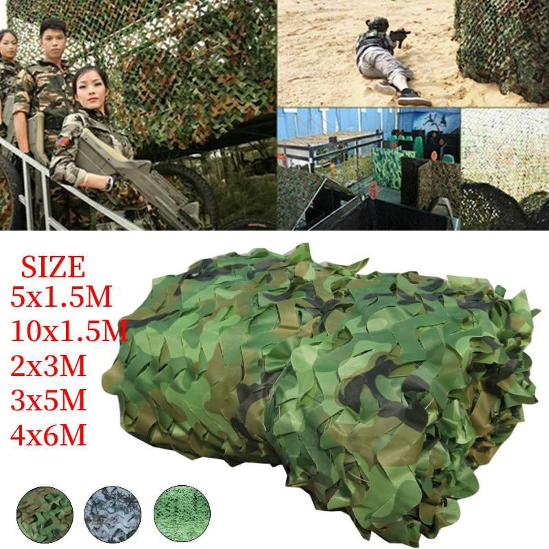 ZebraBrine Tarnnetz in Grün für militärische Zwecke und Sonnenschutz, B x H: 5 x 1,5 m - Bild 3