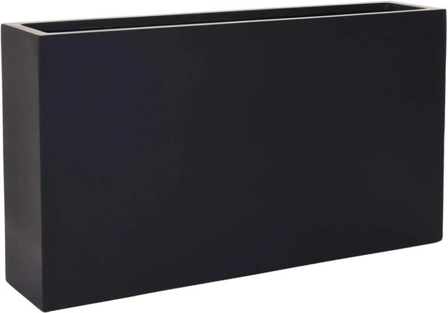 Vivanno Pflanzkübel Elemento Slim aus Fiberglas in Anthrazit, B/T/H: 90 x 20 x 50 cm - Bild 1