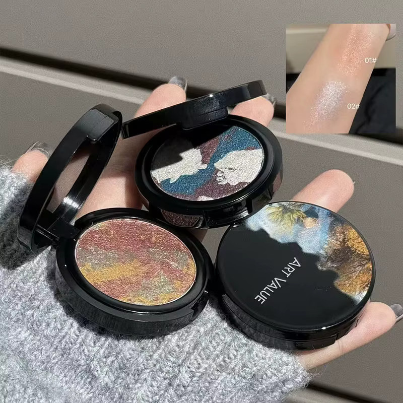 ART VALUE Glitzer-Lidschatten-Palette, glänzend, Augen - Bild 5