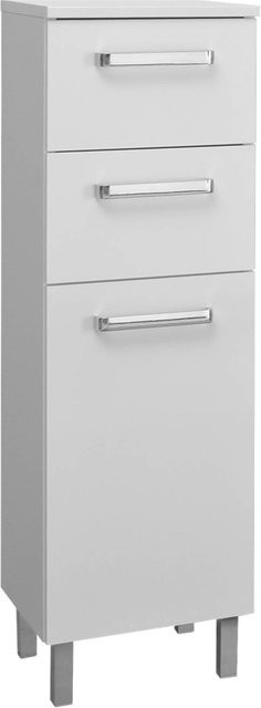 Pelipal Bad-Unterschrank Quickset 312 Weiß Glänzend B/H/T: 30 x 100,5 x 33 cm - Bild 1