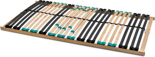 Coemo 7-Zonen Lattenrost DRÖMSON aus Buche und Birke, B/T: 140 x 200 cm, 28 Federleisten, starr - Bild 1