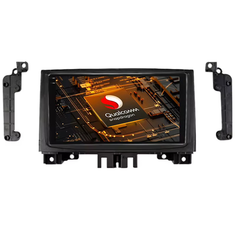 RNABAU Android 16 Autoradio für Mercedes Benz Sprinter und Volkswagen Crafter 2006 - 2016 mit QLED Display, GPS Navigation, Carplay, Bluetooth und DSP, Schwarz - Bild 1