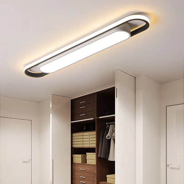 JOYINLED Nordic LED Deckenleuchte mit Streifenlicht für deine Heimdekoration - Bild 1