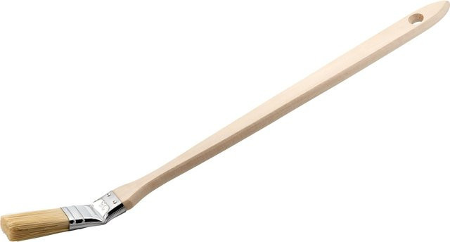 LUX-TOOLS Heizkörperpinsel mit Holzgriff, Breite: 2,5 cm - Bild 1