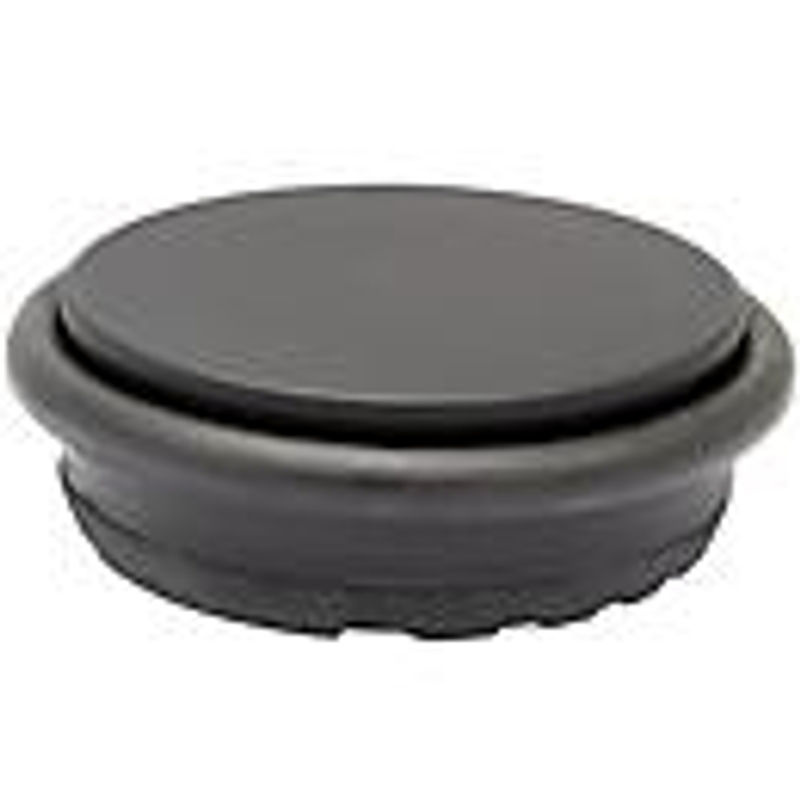 Wagner Bodentürstopper Big Disk Color Schwarz-Matt, Stahl, Ø 100 mm, Höhe: 30 mm - Bild 3