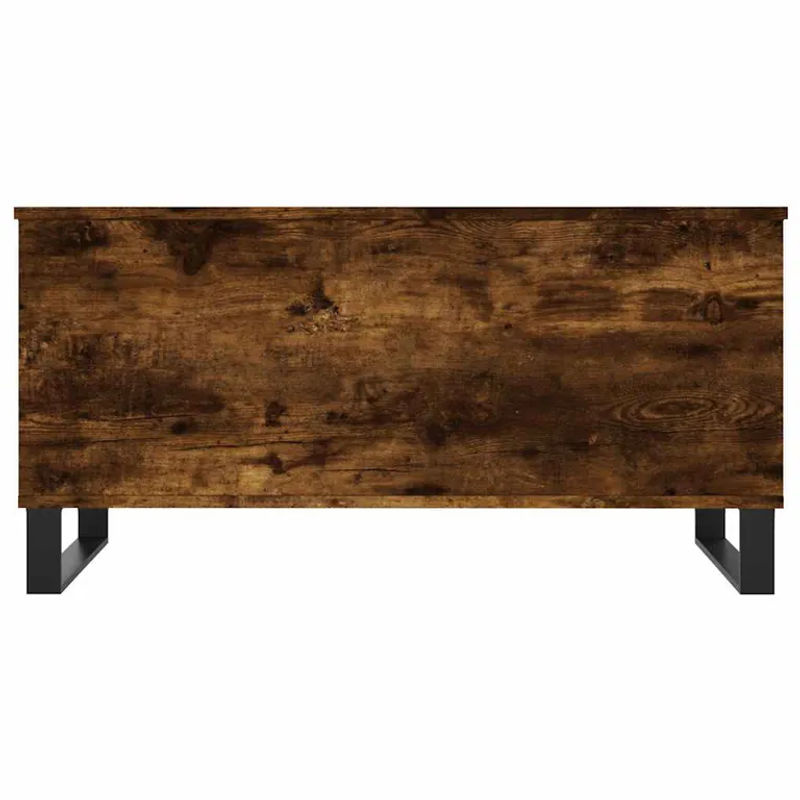 Vidaxl Couchtisch Modern in Geräuchertem Eichen-Design, Farbe Braun, B/T/H: 90 x 44,5 x 45 cm - Bild 6