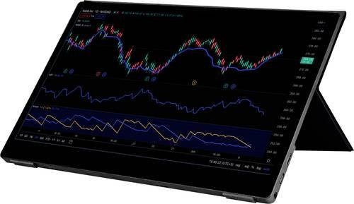 Joy-it Joy-View 13 Zoll Touchscreen-Monitor Full HD 1920 x 1080 Pixel Schwarz mit USB-C und HDMI - Bild 1