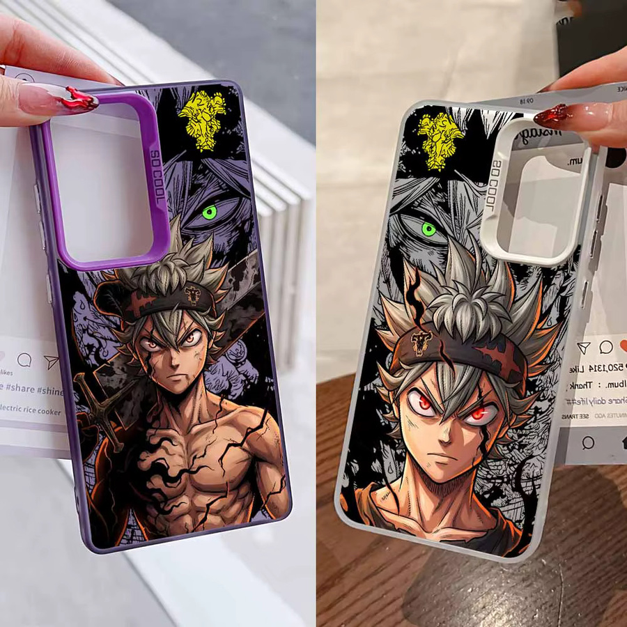 Covear Soft Phone Case Asta Black Clover für Samsung Galaxy A-Serie in Multicolour - Bild 2