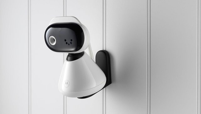 Motorola PIP1200 Baby-Videoüberwachung mit 2,8 Zoll Display, Nachtsicht, Zwei-Wege-Kommunikation und Temperaturanzeige, Schwarz-Weiß - Bild 1
