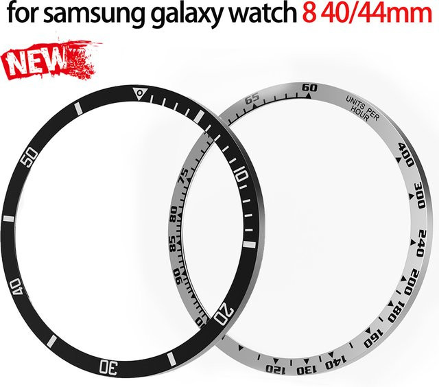 FancyWrist Lüttenring für Samsung Galaxy Watch 8, Edelstahl, Unisex - Bild 1