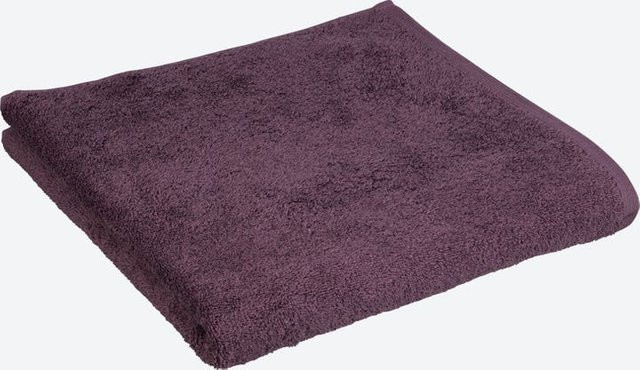 NKD Frottee-Duschtuch aus Baumwolle in Lila, B/H: 70 x 140 cm - Bild 1