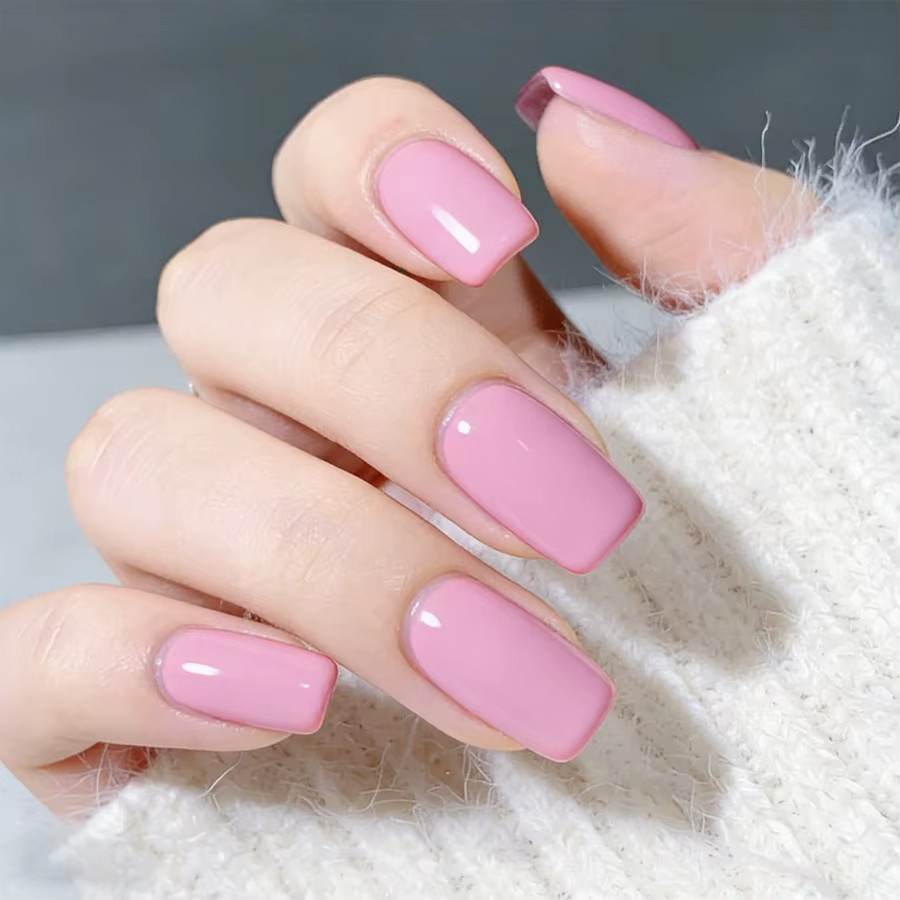 QAZIXU Nagelgel, Rosa, Schimmernd - Bild 2