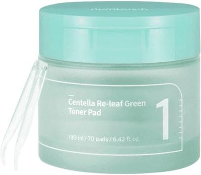 numbuzin Nr.1 Centella Re-leaf Tonerpad, 190 ml, Centella Asiatica, Panthenol - Bild 1