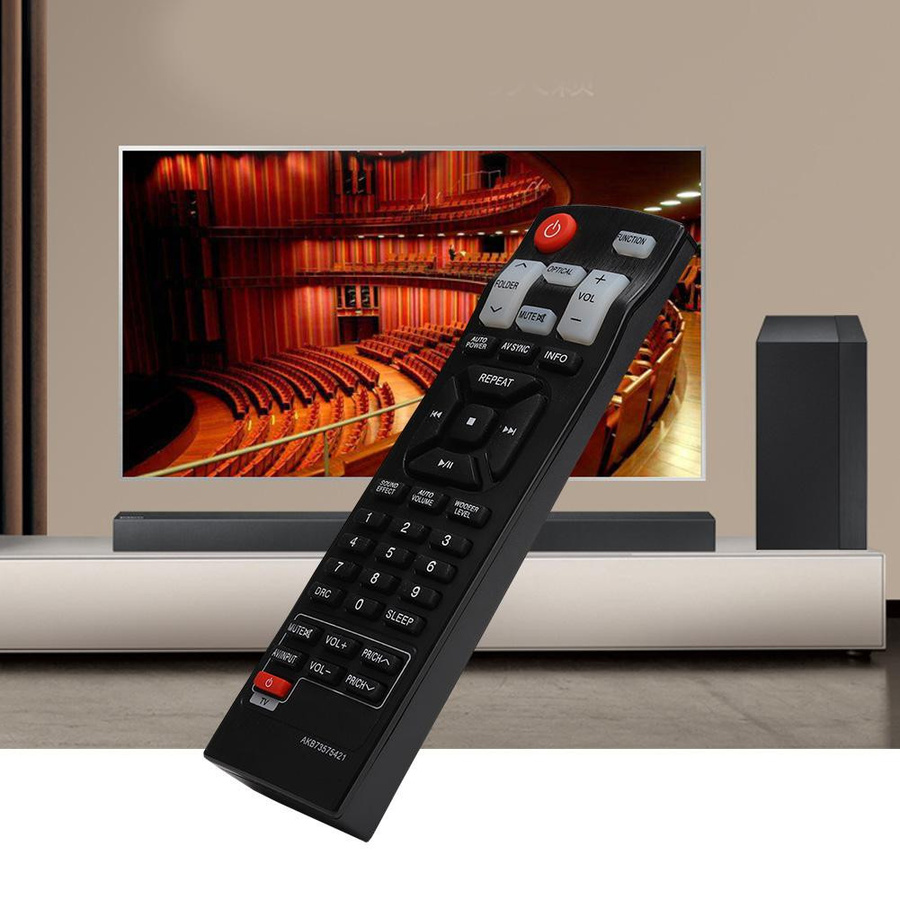 Alternative Fernbedienung für LG Soundbar AKB73575421 in Schwarz für NB3530A und NB4530A - Bild 4