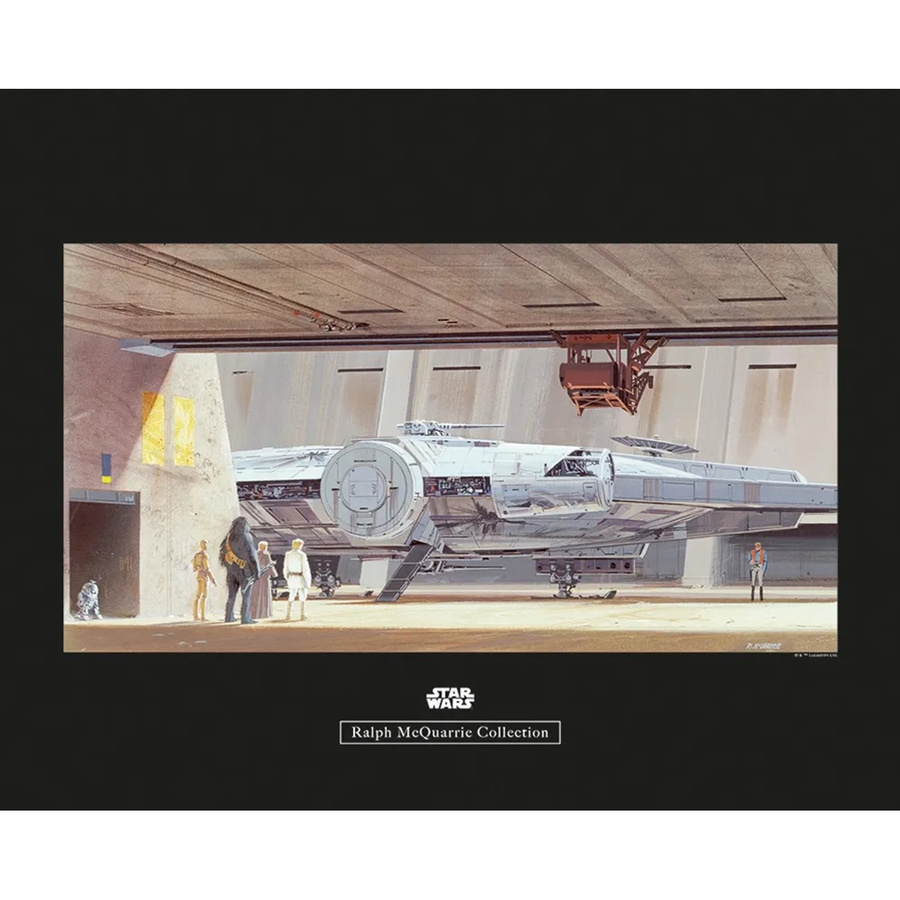 Komar Wandbild Star Wars Hangar aus Qualitätsvlies, Multicolor, Breite: 50 cm, Höhe: 40 cm - Bild 2