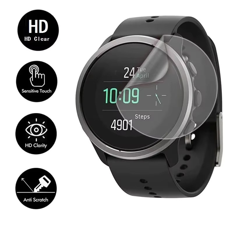 Hydrogel-Folien für Suunto Race 2, Smartwatch-Bildschirm, Silikon - Bild 2