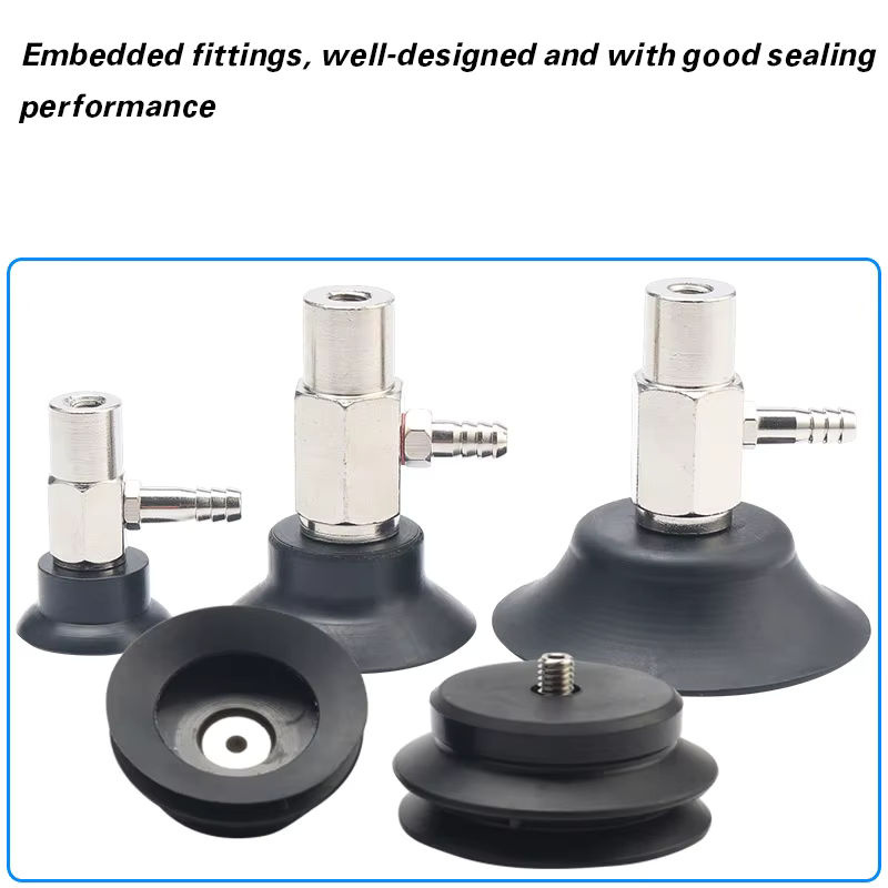 Industrielle seitliche Ansauganschlüsse mit Vakuumsaugnapf von ERICC PFYK PAT-06 bis PAT-50 - Bild 2