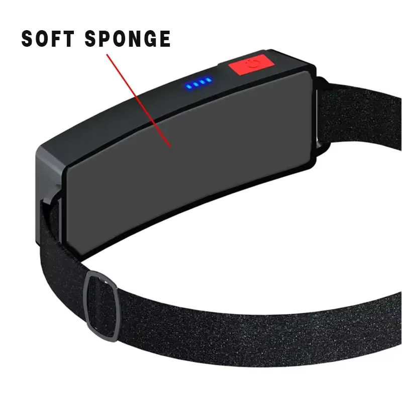 ESMARTER COB Tragbarer LED Scheinwerfer Schwarz mit USB-Akku für Outdoor, Camping, Angeln und Klettern - Bild 3