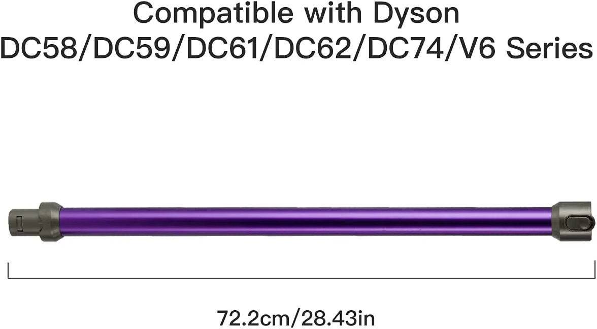 Dyson Schnellwechselstab ExtensionTube in Purple kompatibel mit V6, DC58, DC59, DC61, DC62 und DC74 Modellen - Bild 2
