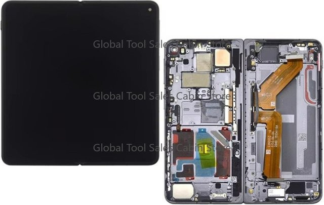 OnePlus OLED-Display mit Rahmenersatz und LCD-Bildschirm in Schwarz - Bild 1