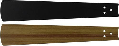CasaFan Deckenventilator-Flügelsatz in Schwarz und Teak mit 152 cm Durchmesser - Bild 1