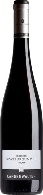 Langenwalter Spätburgunder Rotwein, 2022, Pfalz, trocken, 0,75 l - Bild 1