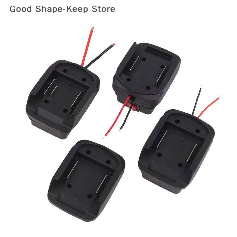 MT 18V/21V Lithium-Batterie-Halter-Anschlussadapter für Elektrowerkzeuge in Schwarz - Bild 3