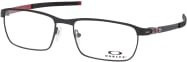 Oakley Tincup OX 3184 Brille, Vollrand, Rechteckig, Metall, Herren, Black Grey - Bild 1
