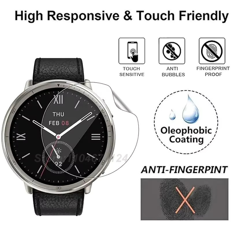 Amazfit Hydrogel Film für Amazfit Active 2, transparent - Bild 2