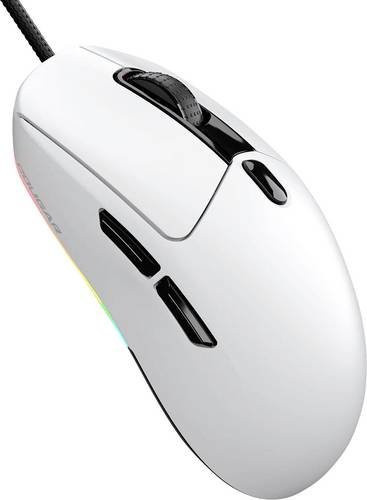 Cougar CGR-WLMW-MINEO Gaming-Maus kabelgebunden, optisch, Weiß, 6 Tasten, 6200 dpi - Bild 1