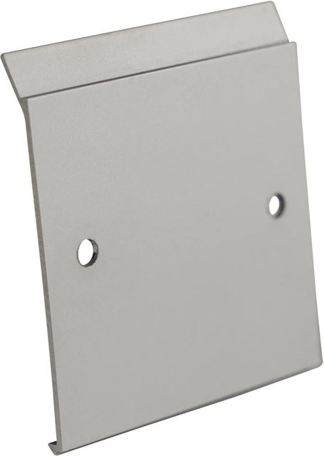 Montageclip für Fuchs Design Sockelleiste mit Kabelkanal aus Aluminium, Farbe: Silber, Breite: 5,0 cm - Bild 1