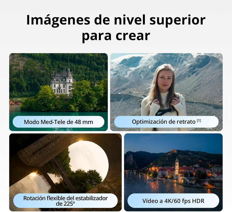DJI Mini 5 Pro Fly More Combo Kameradrohne in Grau mit 1-Zoll-CMOS-Sensor und Active Track 360° - Bild 2